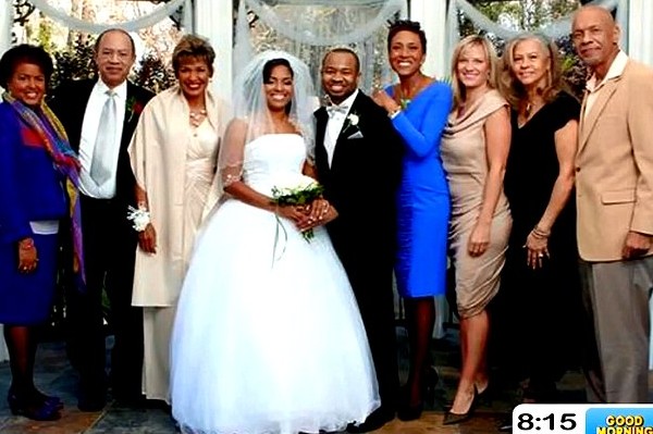 Robin Roberts Family Wedding with Girlfriend