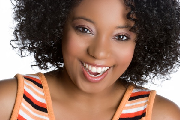African-American woman smiling