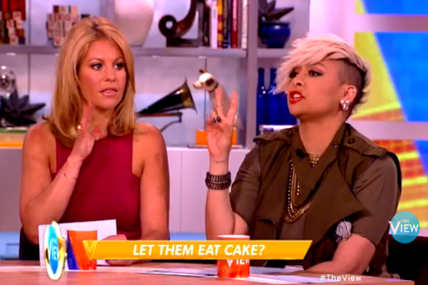 Candace Cameron and Raven-Symone on The View