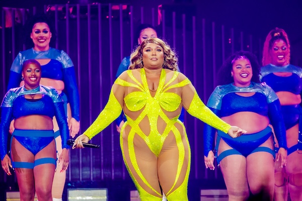 Lizzo performs in Amsterdam