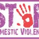 Words that say Stop Domestic Violence