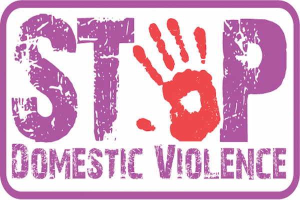 Words that say Stop Domestic Violence