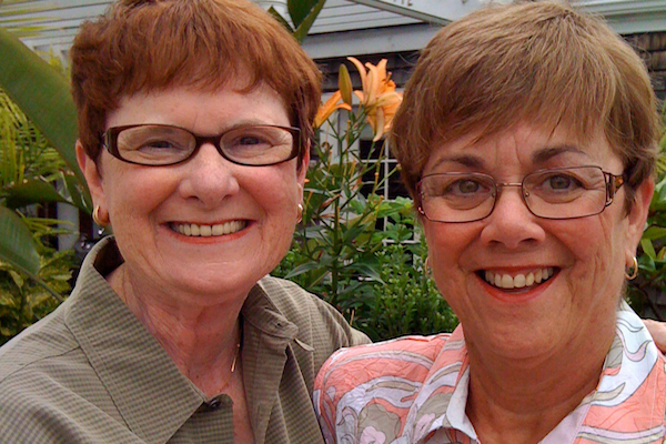 Mary Walsh and Bev Nance