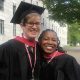 Sarah Bacot and Chanda Brown at Harvard Law Graduation