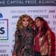 Jujubee and fan at The Red Party 2018