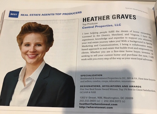 Heather Graves Advertisement