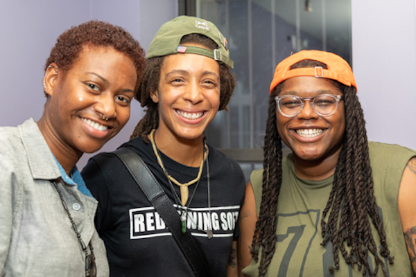 Three MOC women at Redefining Soft DC