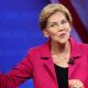 Elizabeth Warren (D-MA) speaks at the Human Rights Campaign Foundation and CNN presidential town hall