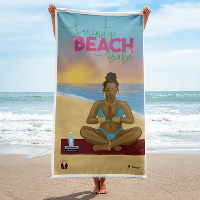 Serenity Beach Towel