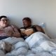 Queer couple in bed