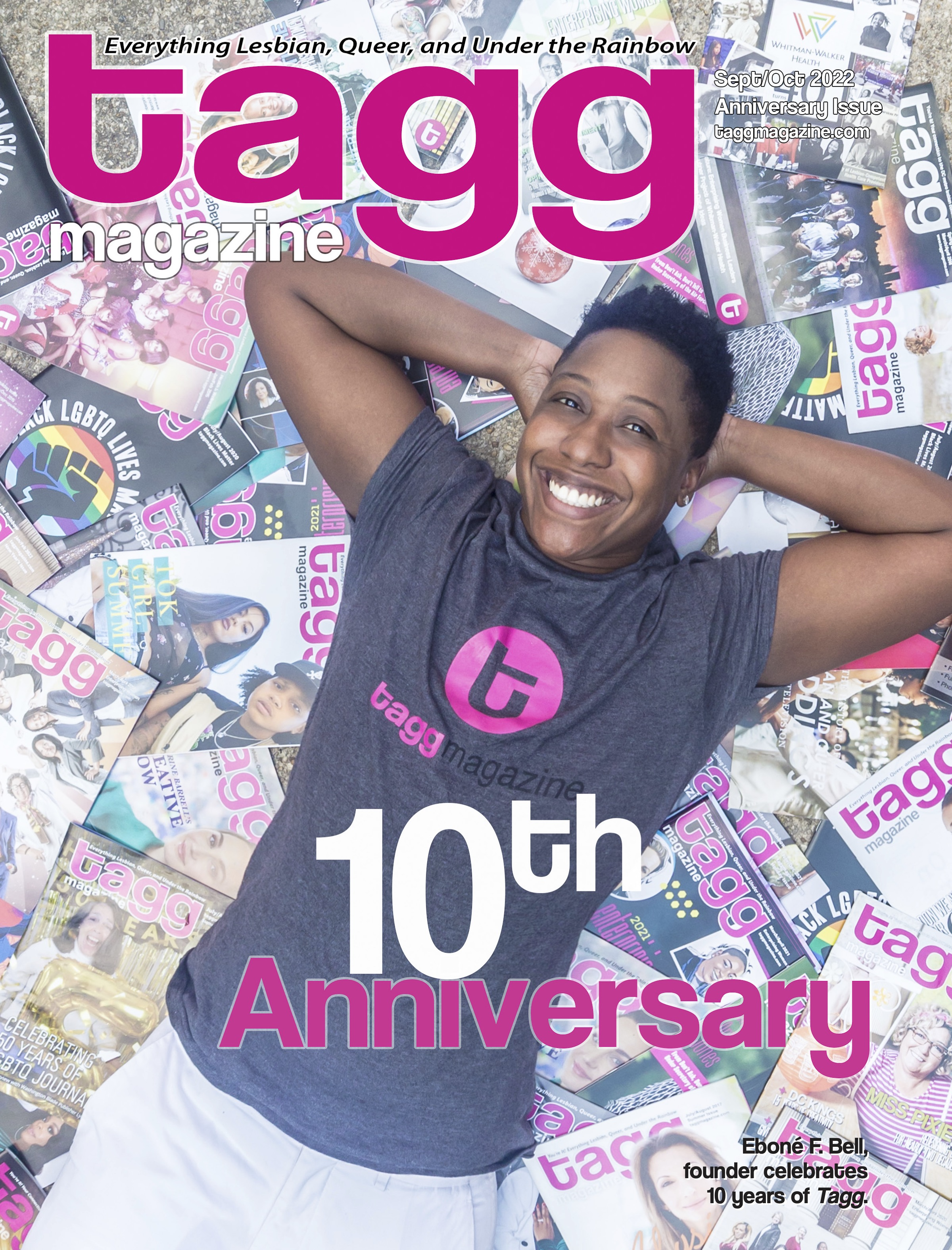 10th Anniversary - Tagg Magazine Cover