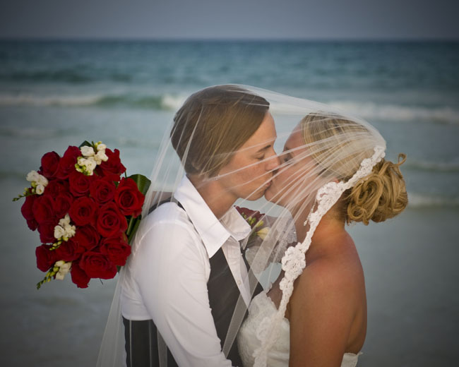 Lesbian Destination Wedding -- Photo by Tom Warriner