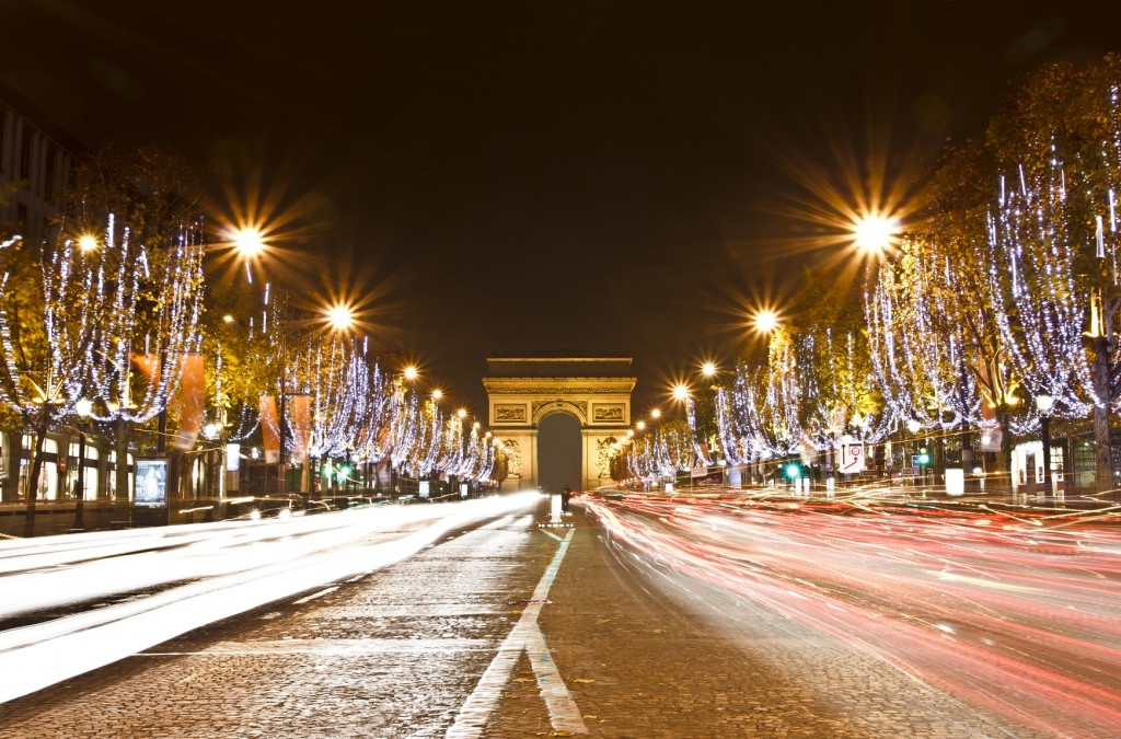 Paris, France During the Holidays