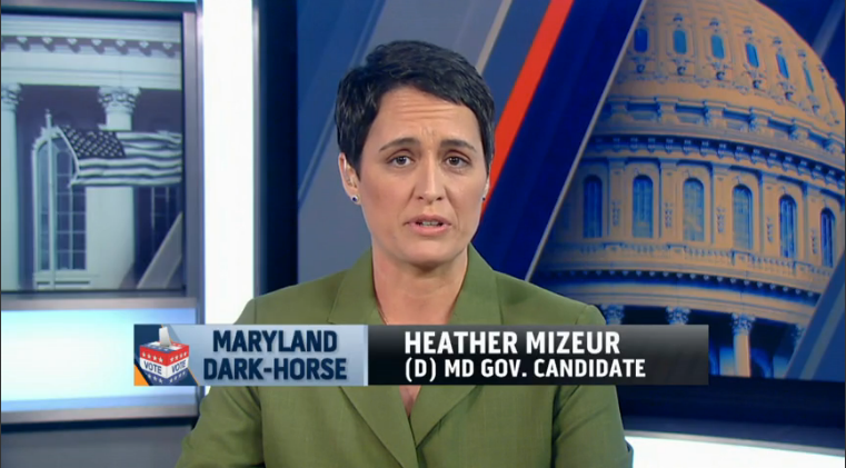 Heather Mizeur on MSNBC