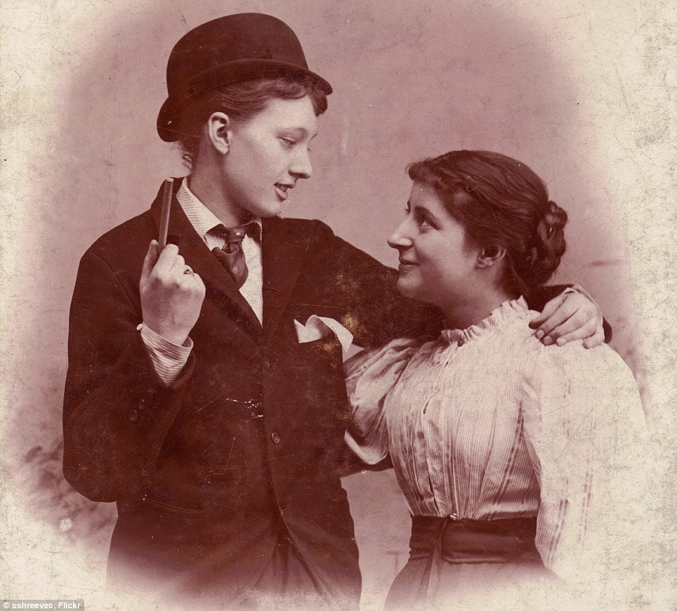 Victorian Lesbian Couple in the 1890s