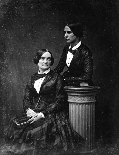 CharlotteCushman and MatildaHays (1850s)