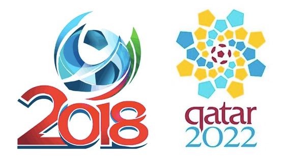 2018, 2022 World Cup Logos