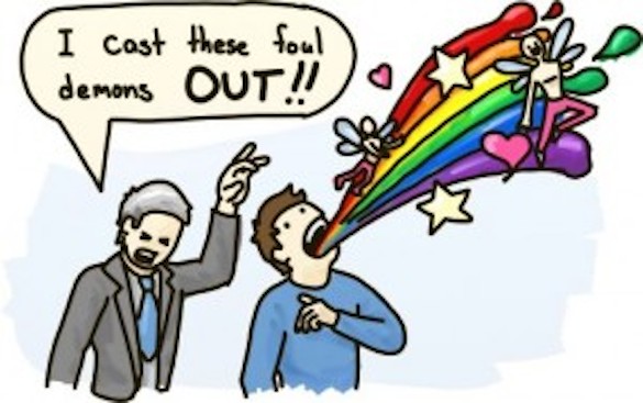 Gay Exorcism Comic