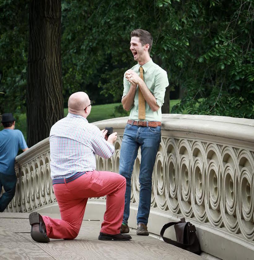 Gay Couple Proposal