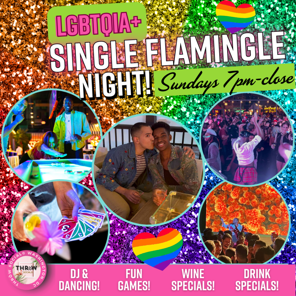 Washington, D.C.: LGBTQIA+ Singles Night at Throw Social D.C. - Tagg ...